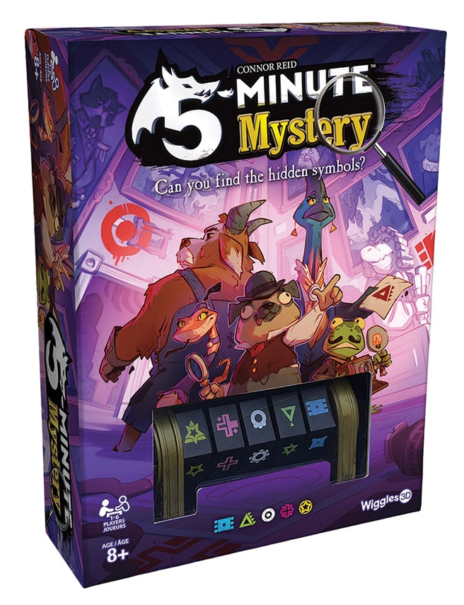 5 Minute Mystery (New Design) Cooperative Deduction Game