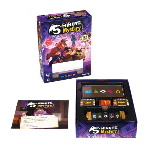 5 Minute Mystery (New Design) Cooperative Deduction Game