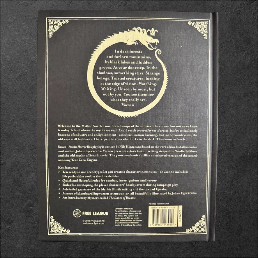 Vaesen: Nordic Horror Roleplaying Revised Edition