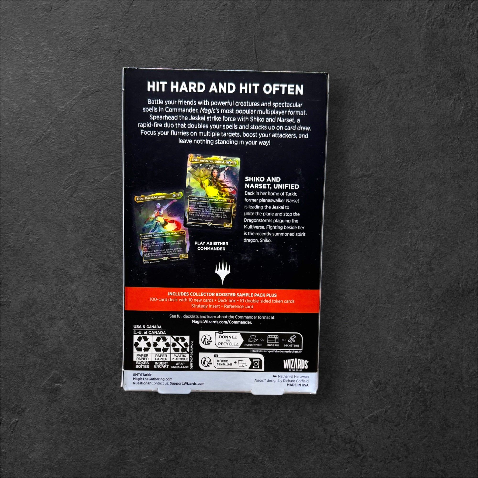 Magic: The Gathering Dragonstorm Commander Deck - Jeskai Striker