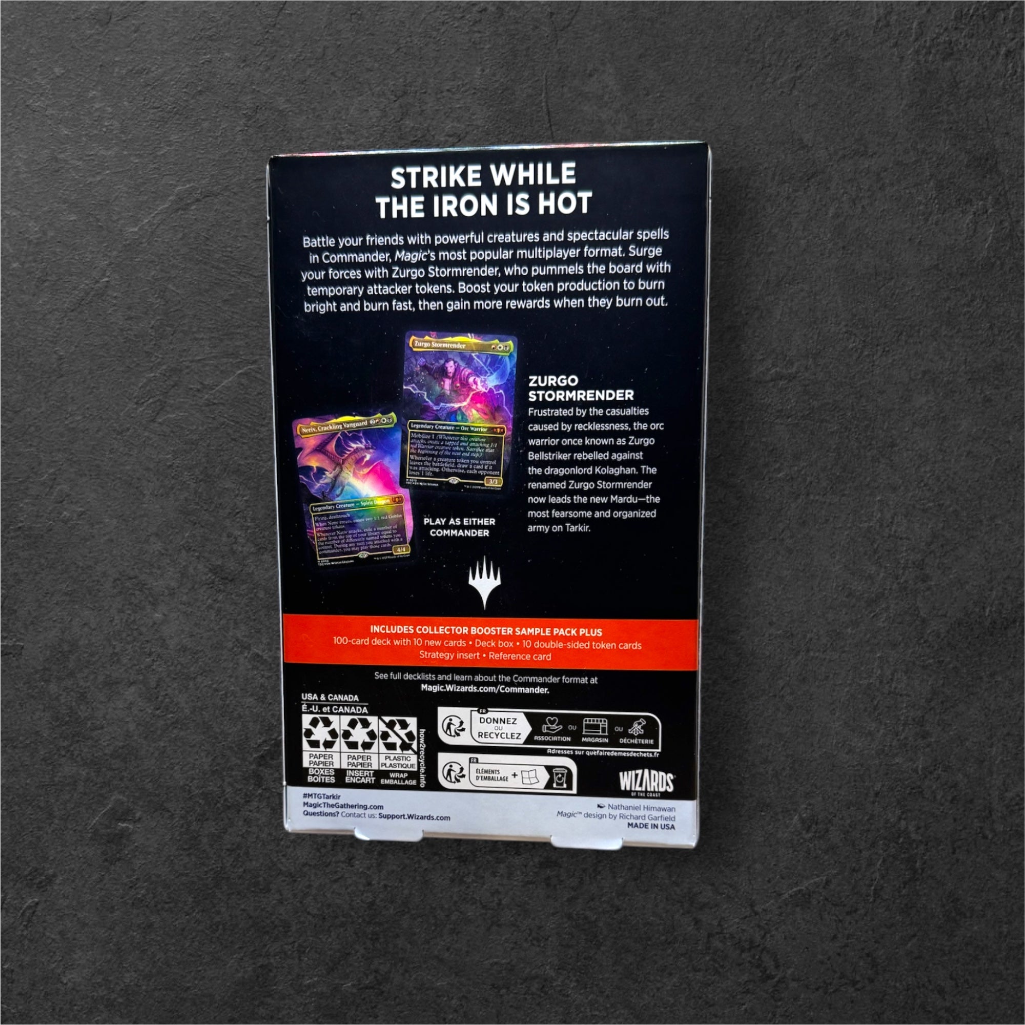 Magic: The Gathering Dragonstorm Commander Deck - Mardu Surge