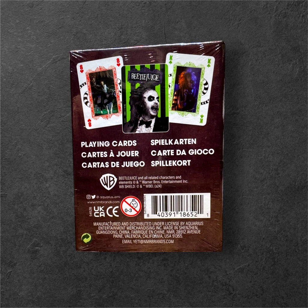 Beetlejuice Playing Cards