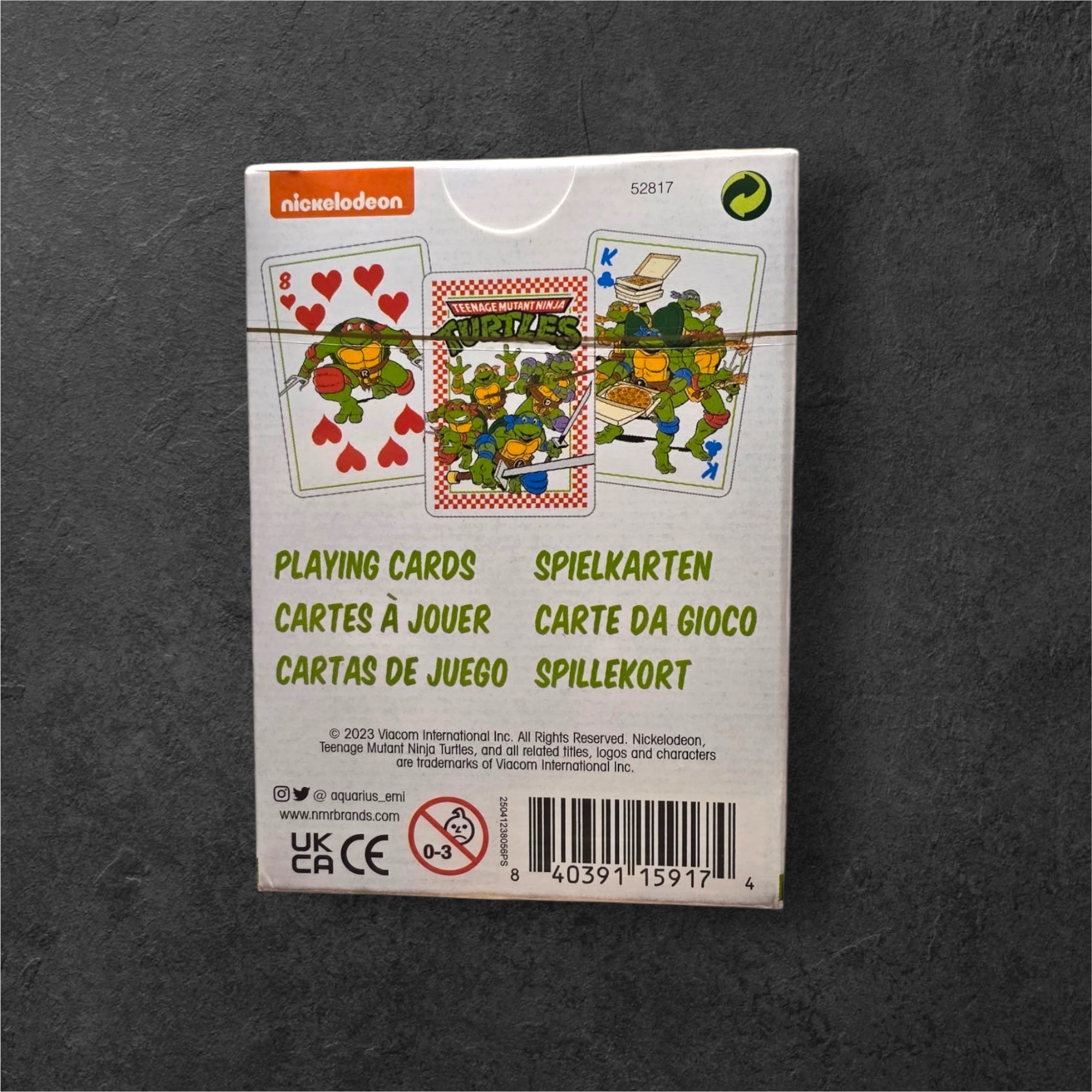 Teenage Mutant Ninja Turtles Playing Cards