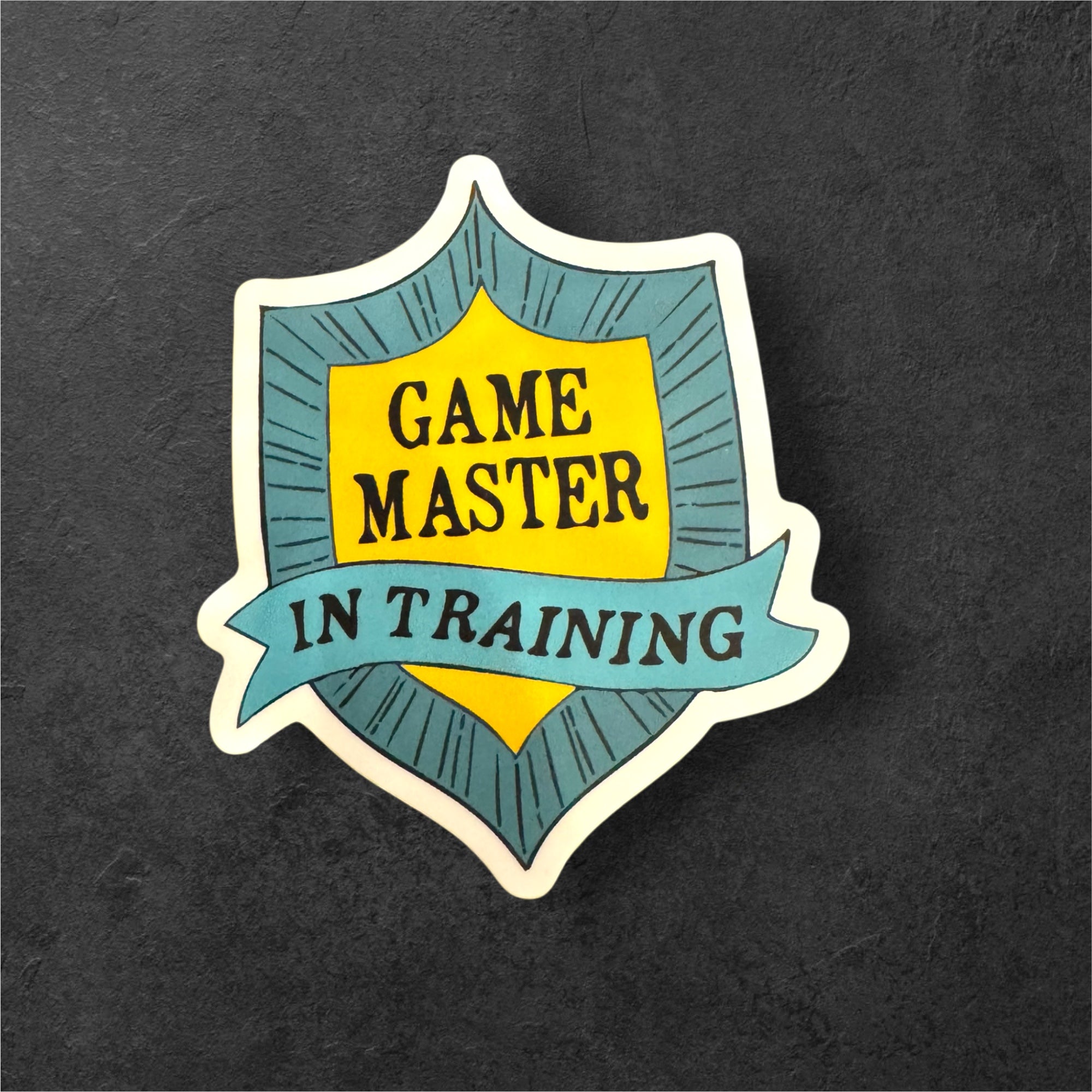 Game Master In Training - Vinyl Sticker
